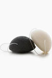 Or Bleu Black & White Konjac Cleansing Puffs, 2 Pieces