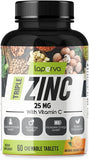 Laperva Triple Zinc 25Mg Vit C Orange Chew Tab 60S