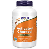 Now Activated Charcoal Caps 200S
