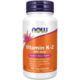 Now Vitamin K-2 (Mk4) 100 Mcg Caps 100S
