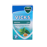 Vicks Refreshing Throat Drops, Menthol, Refreshes Your Breath, Soothes Your Throat, Sugar Free, 20 Lozenges