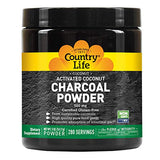Country Life Actvtd Cocont Charcoal Pwdr 500Mg 141.7Gm