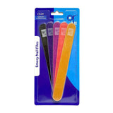 Or Bleu Multicolored Nail Files, 5 Pieces