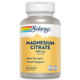 Solaray Magnesium Citrate 400Mg Cap 90S