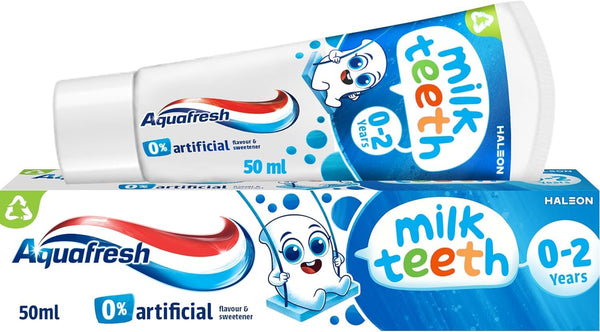 Aquafresh Toothpaste Milk Teeth, 50ml – Dermame