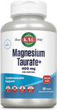 Kal Magnesium Taurate+ 400Mg Mag With B-6 Tab 120S