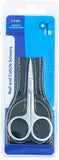 Or Bleu Silver Nail & Cuticle Scissors with Pouch, 1 Piece