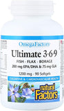 Nf Ultimate 3.6.9 Fish.Flax.Borage 100Mg Softgels 90S