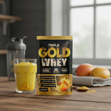 Laperva Triple Gold Whey Crunchy Mango Sachet 32Gm
