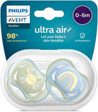 Philips Avent Ultra Air Pacifier 0-6M X2 Boy( Av1714 )