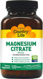 COUNTRY LIFE MAGNESIUM CITRATE 250MG TAB 120S 2687