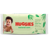 Huggies Natural Care Aloe Baby Wipes 56S