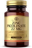 Solgar Zinc Picolinate 22Mg Tab 100S