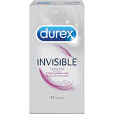 Durex Invisible Extra Lub Condoms 12S