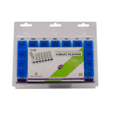 Ezycare Tablet Planner 7 Days X 4 Times Push N Button
