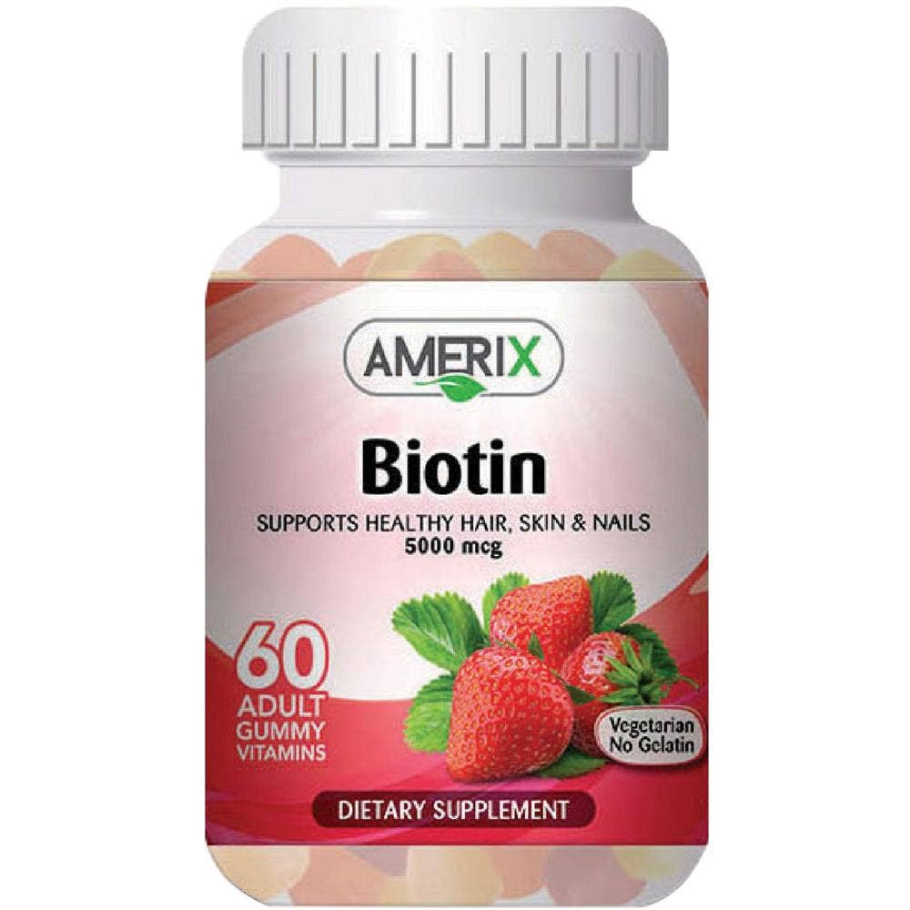 Amerix Age Amerix Biotin 5000 Mcg 60S Adult Chew.Gummies – Dermame