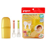 Pigeon 580 Weaning Spoon & Fork Set