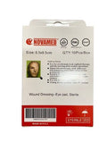 Novamed Sterile Wound Dressing Eye Pads (6.5x9.5cm), 10 Pieces