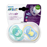 Philips Avent Ultra Air Freeflow Sthr Sil 18M Deco X2