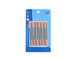Or Bleu Disposable Mascara & Eyebrow Brushes, 12 Pieces