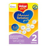 Bebelac Nutri 7 In 1 Folow On Formula Stage 2 Value Pack 1200 Gm
