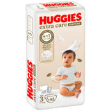 Huggies Extra Care No.3  (4-9 Kg ) 7% Off 42S ( Kc70907 )