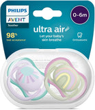 Philips Avent Ultra Air Pacifier 0-6M X2 Girl( Av1715 )