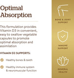 Solgar Vitamin D3 (Cholecalciferol) 5000 Iu Capsules 120'S