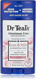 Dr Teals Aluminum Free Deodorant Rose & Milk 75G