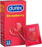 Durex Extra Thin Strawberry 12S(Oth)