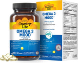 Country Life Omega3 Mood 2000Mg Softgels 90S