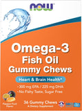 Now Omega 3 Fish Oil Chew 36 Gummies