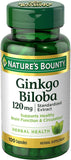 Nature'S Bounty Ginkgo Biloba Standardized Extract Capsules 100'S