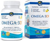 Nordic Naturals Omega-3D 60Ct Gel Caps 60S