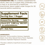 Solgar Methylcobal 5000Mcg Vit B12 Nug (Sublingual ) Tab 30S