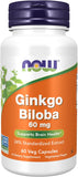 Nf Glutein Biloba 60Mg Cap 120S
