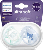 Philips Avent Soft Sthr Sil 0-6m Hello Boy