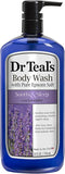 dr teals epsom salt body wash - lavender 710ml