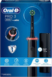 Oral B Pro 3000 Black With Travel Case