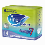 Fine Care Heavy Pull Up Adult Diaper Unisex M 14S