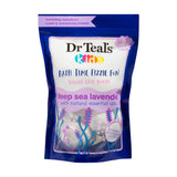 dr teals kids scented bath bombs deep sea lavender 5x45gm