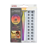 Kiss Impress Press On Falsies Natural Eyelashes Ilk01C