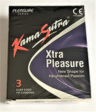 Kama Sutra Xtra Pleasure Over Sized Tip Condoms, 3 Pieces