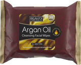 Beauty Formula Argan Oil Biodegradable Facial Wipes