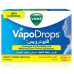Vicks Vapodrops Honey Lemon 16S