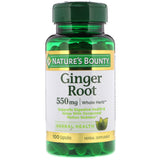 Natures Bounty Ginger Root 550Mg 100S