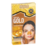 Beauty Formula Gold Nose Pore Strips 6'S