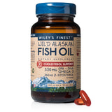 Wileys Finest Wild Alsakn Fish Oilcholesterol Supprt Softgls 800Mg 90S