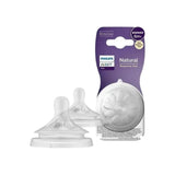 Philips Avent Natural Teats 3Mx2 043/27