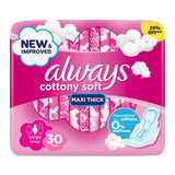 Always Cotton Maxi Thick Large 30S @20% Off ( 40097.601 )